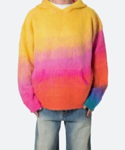 Brushed Gradient Hoodie - Multi